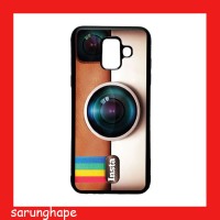 Custom Soft Case Casing Samsung Galaxy A6 2018 Motif Instagram