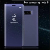 Samsung Galaxy S8 S8 Plus Note 8 Note 9 Flip Cover Mirror Clear View