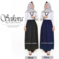 rok sifon berkualitas - rok panjang - hijabers