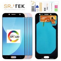 SAMSUNG Galaxy J7 Pro J730 J730F ORIGINAL AMOLED LCD Touch Screen Fram