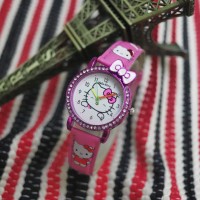 JAM TANGAN WANITA ANAK HELLO KITTY HELOKITY