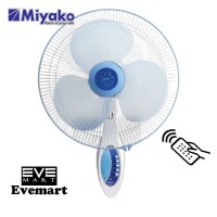 MIYAKO Kipas Angin Dinding 16 Inch KAW1689RC / Wall Fan Remote Control