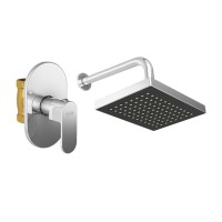 AER Bundling Kran Tembok Dingin SV 01 + Wall Shower WS-11