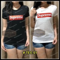 NEW Kaos SUPREME TEE / PULL&BEAR / KENZO Atasan Baju Blouse Wanita