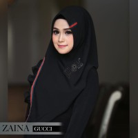 JILBAB INSTAN ORGANZA SYAR'I TERBARU KERUDUNG INSTAN ZAINA GC ORI FLOW