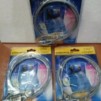 kunci gembok laptop kode number security lock pasti murah