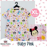 Piyama Dewasa Celana Pendek Baju Tidur Wanita PDW125