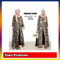 LONGCARDY LENGAN PANJANG CARDIGAN PANJANG GAMIS BATIK WANITA MODERN