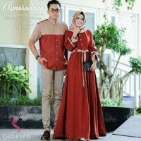 Gamis Couple Muslim/Asmaranda couple