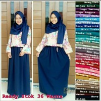 Rok Polos Panjang Wanita Wolfis Skirt
