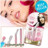 Cnaier Micro Touch Aier Electrical Laddy Hair Trimmer Alat Cukur Alis