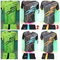 Baju Kaos Setelan Jersey Olahraga Futsal Voli Basket Soccer MIZUNO