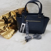 authentic Bellezza blue Bag / Tas wanita Bellezza original