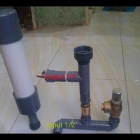 Poma Hidram Lengkap / Pompa Ram / Pompa Kinetik / Pompa Tanpa Listrik