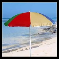 Tenda Payung Parasol Untuk Cafe Pantai Jualan 180Cm Warna Warni Promo