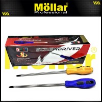 HDT JH-21 OBENG 8 INCH PLUS (+) GAGANG KARET PANJANG 20 CM
