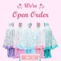 Mukena Bali Dewasa ABG ANAK Katun Rayon Super Jumbo Motif Sakura