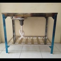 bak cuci piring portable/ kitchen sink royal sb1pk / sink meja kaki