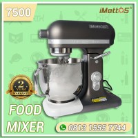 Mesin Pengaduk Adonan Kental 7Lt | Heavy Duty Stand Mixer Imettos 7500