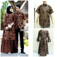 Couple Gamis Batik Zara Set anak Baju Batik Couple Keluarga