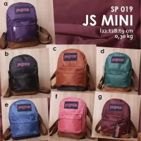 TAS RANSEL JANSPORT MINI WATERPROOF HITAM DLL (PROMO TERMURAH)