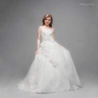 BRIDAL IMAGE SEWA GAUN WEDDING ALICE 4866 CREAM