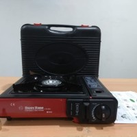 Happy Home Kompor Portable Mini 2 in 1 (Gas Kaleng Dan Elpiji) Koper