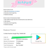 Voucher Google Play 150K by Codashop