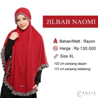 Jilbab Bergo Khimar Kaos Harian Instan Kcb Naomi By Aulia Fashion