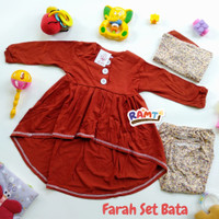 baju muslim anak cewek / baju muslim anak surabaya / farah