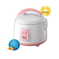 Denpoo Rice Cooker DMJ 101 G Kap 0.8 L, White Pink