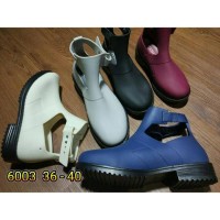 Jelly shoes bara bara luofu sepatu wanita karet boot import 6003