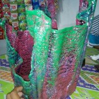 vas bunga handmade handuk murah