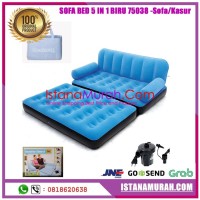 IMH' SOFA BED 5 IN 1 BIRU 75038 -Sofa/Kasur Angin Bestway Multifungsi