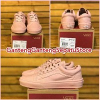 SEPATU VANS OLD SKOOL OLDSKOOL FULL PINK ROSY ORIGINAL PREMIUM BNIB