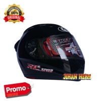 HELM |HELM KYT |HELM FUL FACE KYT RC 7 BLACK TERMURAH