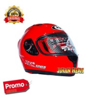 HELM |HELM KYT |HELM FUL FACE KYT RC 7 RED TERMURAH