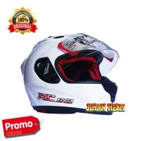 HELM |HELM KYT |HELM FUL FACE KYT RC 7 WHITE TERMURAH