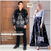 batik couple gamis mix brokat jumbo baju batik muslimah batik couple