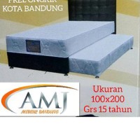 KASUR SPRINGBED PUTIH KASUR 2 IN 1 NO 4 KASUR TWIN ATAS BAWAH SOR