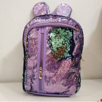 Tas Ransel Sekolah Cewek SD Flip Sequin Backpack spt justice smiggle