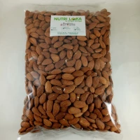 Kacang Almond Panggang Tanpa Cangkang, Tanpa Garam (Natural) 1 kg