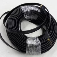 Kabel HDMI To HDMI GEPENG GOLD PLATE 20 Meter Black