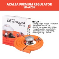 Regulator Gas LPG Kompor Oven Water Heater Azalea SR-AZ02 Low Pressure