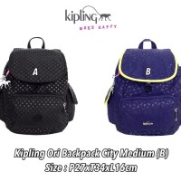 Tas Kipling Ori Backpack City Medium / tas ransel kipling original