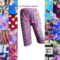 Celana pendek motif size jumbo - celana santai murah