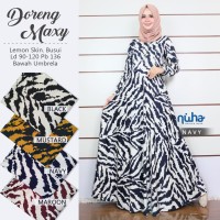 baju wanita gamis doreng muslim modern modis unik lucu trendi