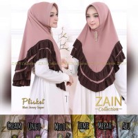 HIJAB INSTAN PLISKET BY ZAIN JERSEY SUPER / JILBAB KERUDUNG SYAR'I