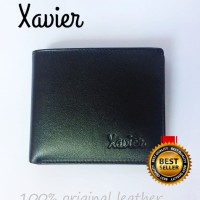 Dompet Pria KULIT ASLI 100% XAVIER Casual Vintage Pendek