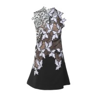 Self Portrait Floral Lace Dress (SPO01584C)